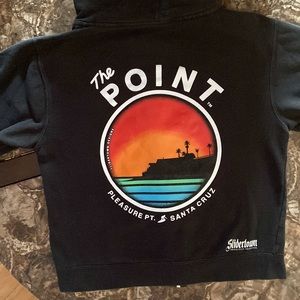 Santa Cruz “The POINT” zipper hoodie